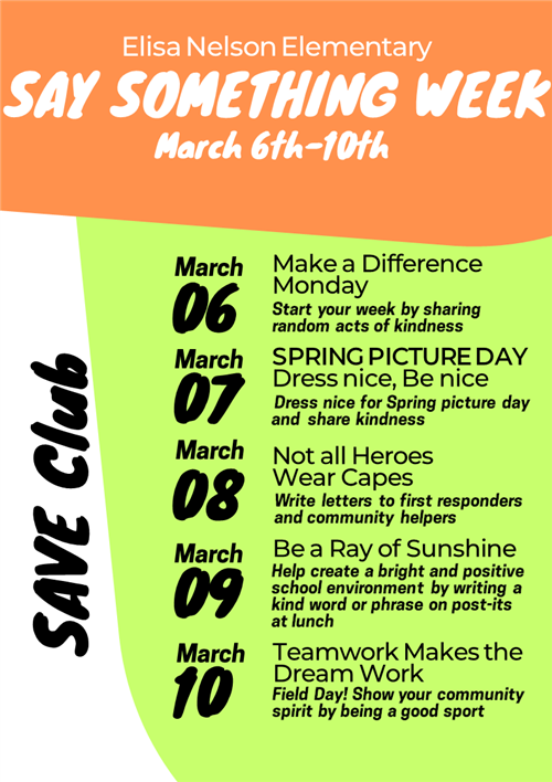 Say Something Week